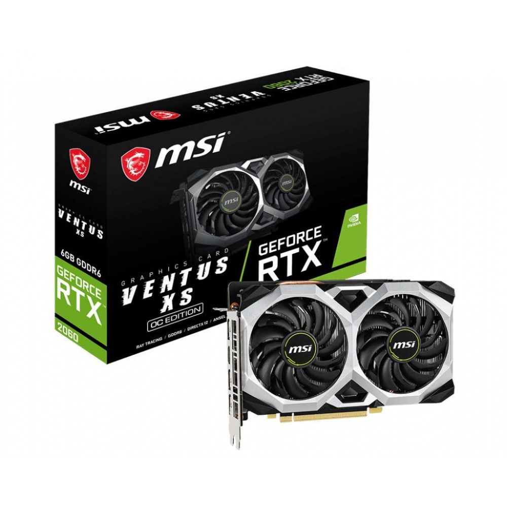 MSI GeForce RTX 2060 VENTUS XS 6G Graphic Card